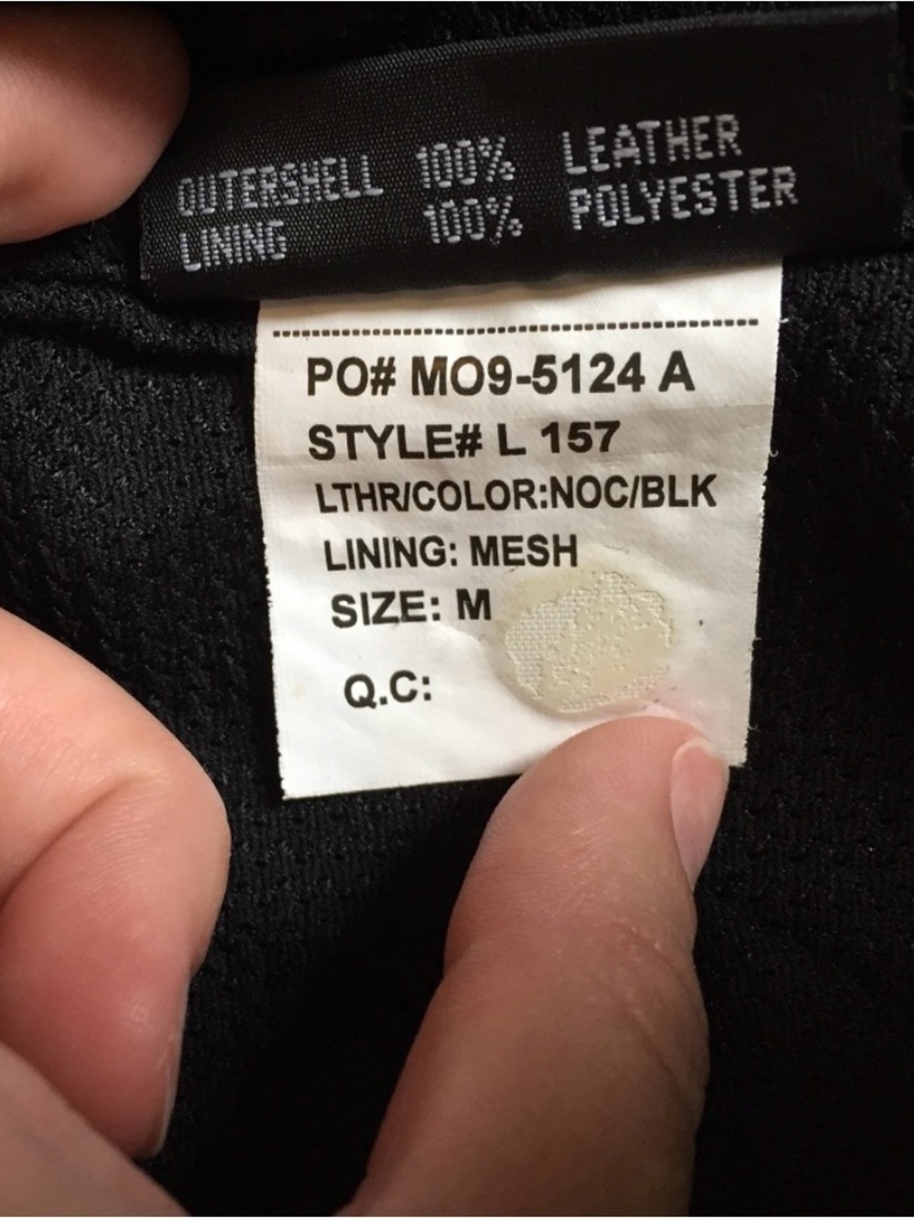 100% Leather Motorcycle Jacket - Picture 7 of 8